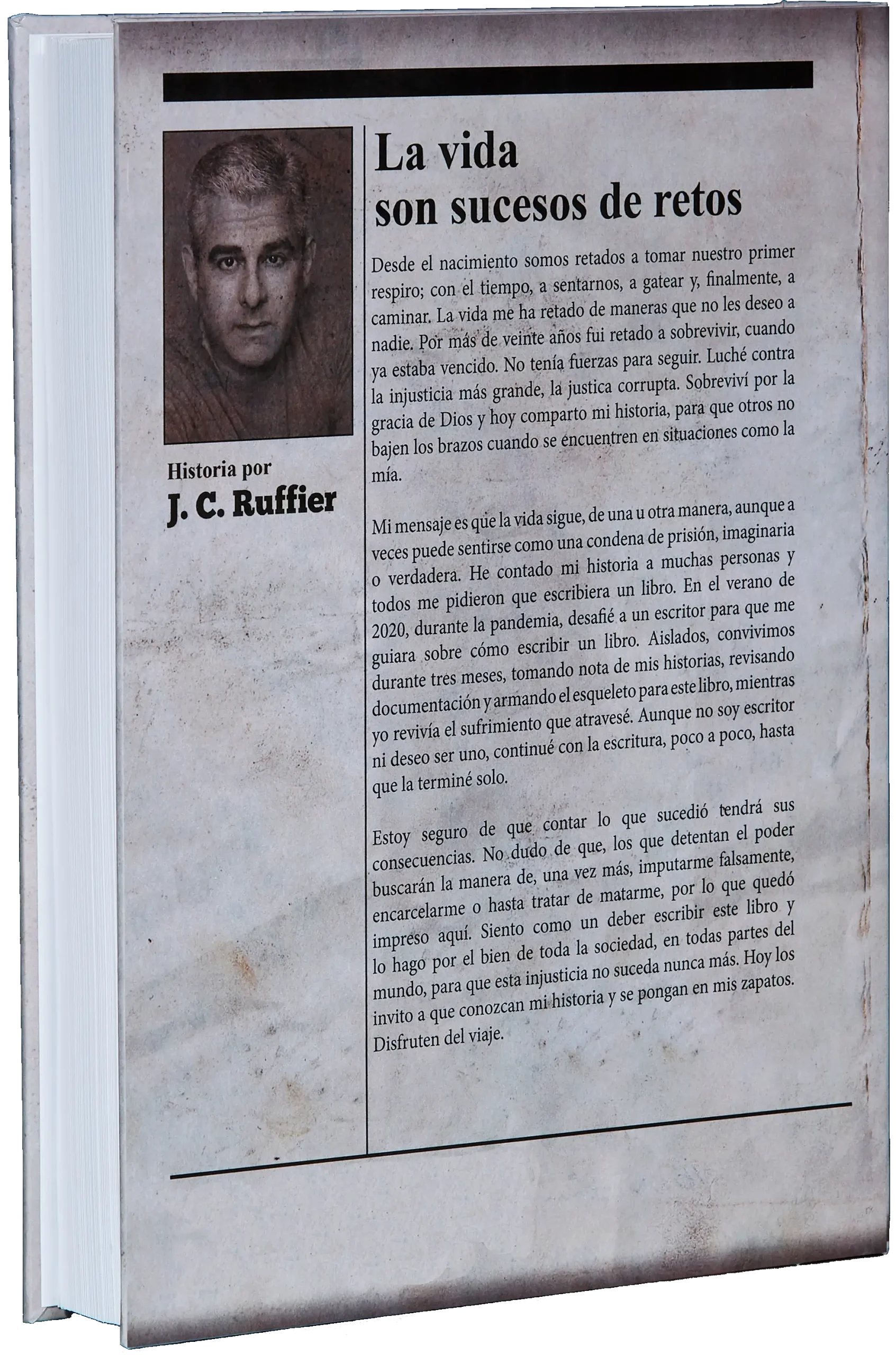 Portada del libro Delincuente Internacional de J.C. Ruffier